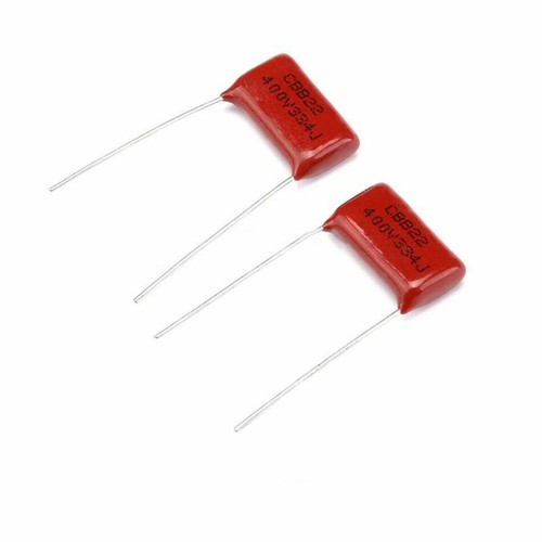 20x Condensadores CBB/CL 400V 334 0.33UF 330nF Condensadores de película de poliéster paso 15 mm - Imagen 2 de 3