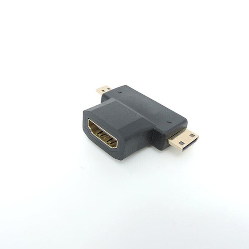 HDMI Mini Micro Wtyczka na HDMI Gniazdo Adapter Konwerter Złącze HDTV Adapter - Zdjęcie 3 z 5