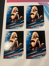 Sarah Schreiber 2019 Topps WWE Smackdown Live Rookie Card RC #46 Lot (4) HOT