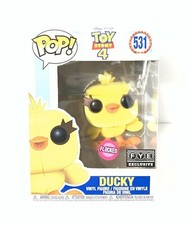 Funko Pop! #531 Disney Toy Story 4 - Exclusivo de Ducky Flocked FYE