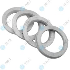 4 x YOU.S Original ZENTRIERRINGE 76,0 x 57,0 mm z.B. für RONAL VW Audi Skoda
