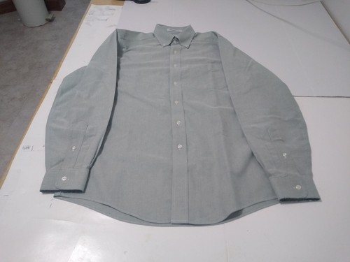 L.L.Bean wrinkle resistant casual twill button down shirt men's size 15/34 - Picture 17 of 17