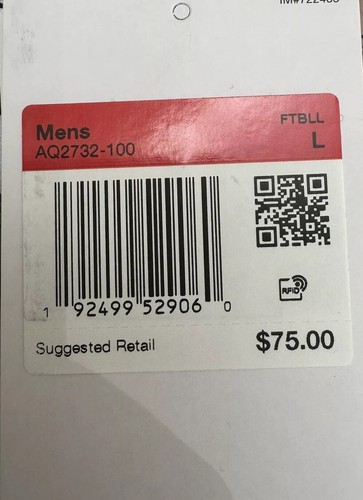 Men's Nike Pro HyperStrong Football Padded Shorts White Black AQ2732-100 LARGE - Picture 9 of 9