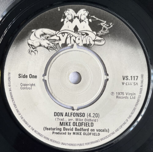 MIKE OLDFIELD -Don Alfonso- Rare Original UK 7” - Virgin VS 117 (Vinyl Record)