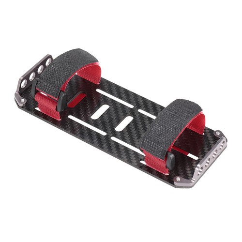 Carbon Fiber Battery Mount Plate Tray For Axial SCX10 1/10 RC Car 2S 3S Battery - Picture 3 of 13