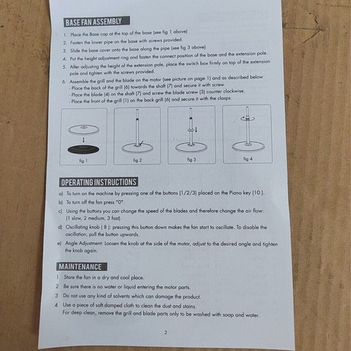 Portable Fans Mini Desk Neck Hanging Rechargeable Pedestal Cooling Fan 6"-16" UK - Picture 51 of 102