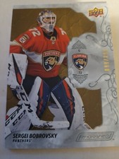 2019-20 Upper Deck Engrained Oak Stars SERGEI BOBROVSKY #19 #099/299 Panthers 