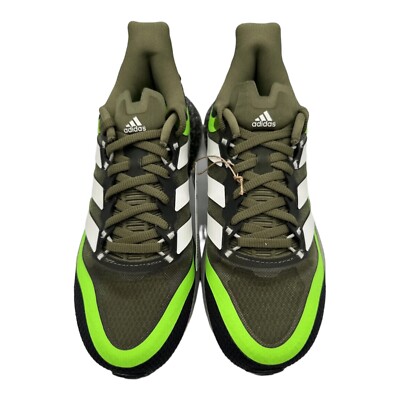 Adidas Mens 4DFWD Pulse 2 J Running Size 4 Black/ Green |GZ4928