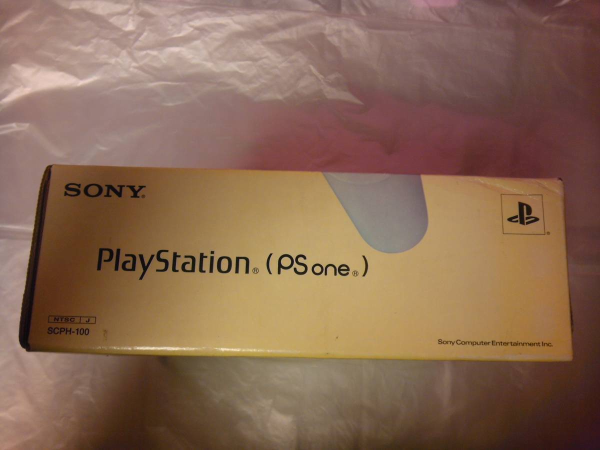 Sony PlayStation PS one SCPH-100 PSone Console Unopened Japan Yellow Box F/S