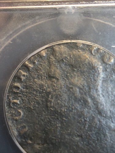1787 connecticut colonial copper Contemporary Cast ICG Holder Rare Piece Of Hist