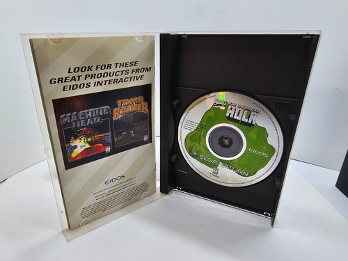 Incredible Hulk: The Pantheon Saga (Sega Saturn, 1997) Authentic. Complete w/reg - Picture 7 of 13