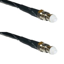 RG58 FME FEMALE to FME FEMALE Coax RF Cable USA Lot, quick shipping