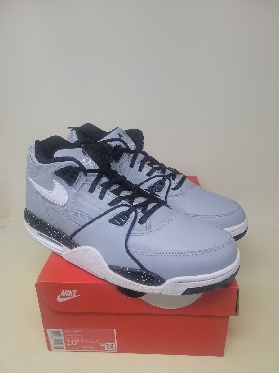 Size 10.5 - Nike Air Flight 89 Wolf Grey Speckled for sale