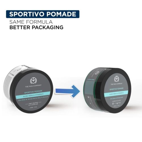 The Man Company Sportivo Stronghold Hair Styling Pomade Hair Wax for Men 100g - Imagen 2 de 8
