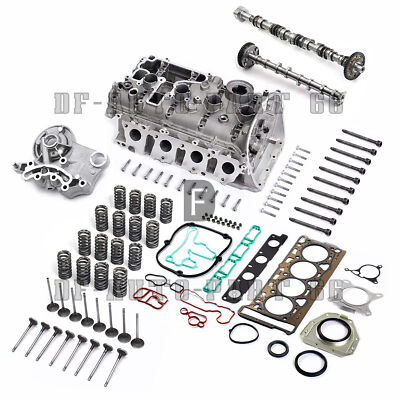 Cylinder Head Camshaft Gaskets Valves Repair Kit for Audi A4 Q5 2.0T CAEB CDNC