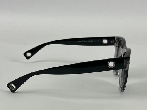 Valentino VA 4093 51758G Transparent Grey Sunglasses Mens Spellout EUC 52-22 140 - Picture 8 of 9