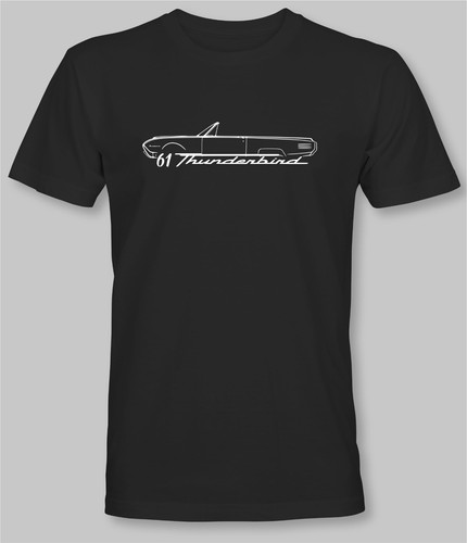 Ford Thunderbird Cabrio Retro T-Shirt Fairlane Falcon T-Bird Galaxie 500 - Bild 11 von 16
