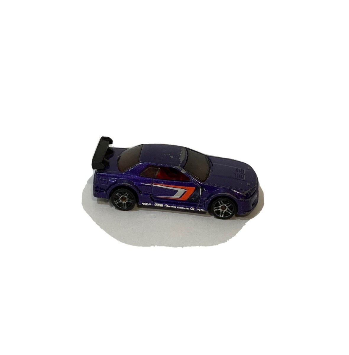 ミニカー Hotwheels NISSAN SKYLINE GT-R BNR32 Hot Wheels Nissan Skyline GT-R BNR32 Purple Super Hard To