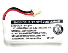 VTECH BT162342 BT262342 for CS6114 CS6419 CS6719 CL80111 Cordless Battery