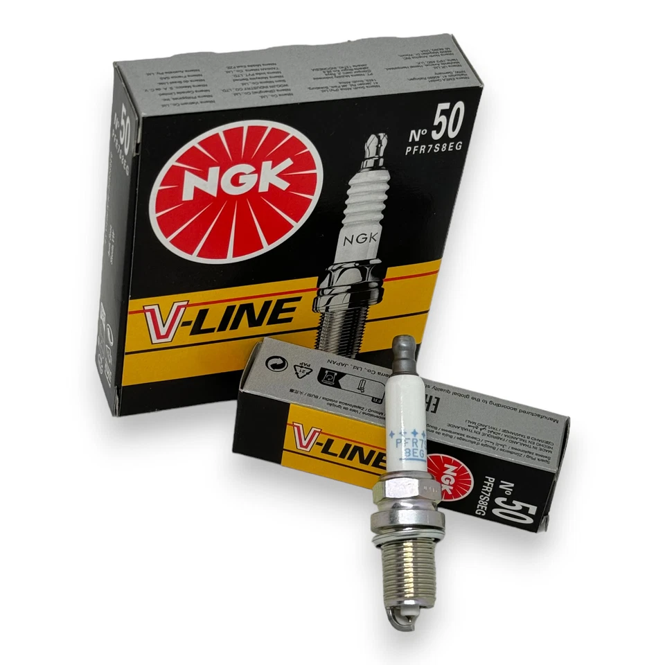 4x bujías V-Line de NGK para VW Tiguan I 2.0TSI año 2007-2018 - Imagen 4 de 4