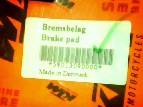 Pastillas de freno KTM 59013090000, OEM, nuevas - Imagen 2 de 4