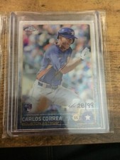 2015 Topps Chrome METAL Complete Set (10) Correa, Lindor, Bryant 28/99 RARE