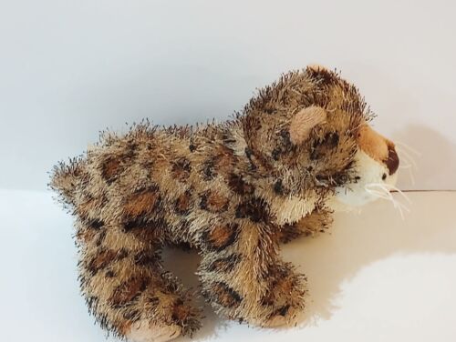 GANZ Webkinz LEOPARD HM031 Cat No Tag or Code Stuffed Animal Plush Collectible - Picture 2 of 10