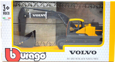 Bburago 1:50 Volvo Ec220E Excavadora Vehículo de Construcción