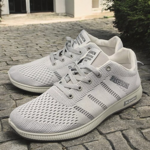 Mens Womens Gym Trainers Sneakers Comfy Casual Sports Athletic Running Shoes UK - Picture 15 of 77