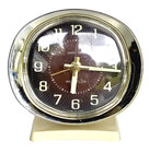 Westclox Baby Ben Vintage MCM Alarm Clock, Glow In The Dark Dial with Cream Body