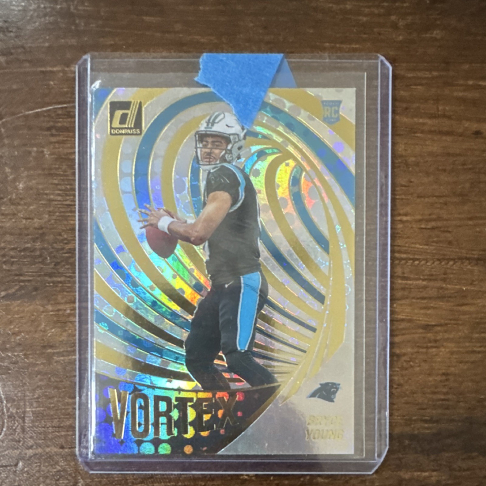 Panini Donruss 2023 Vortex Bryce Young #VOR-16 Carolina Panthers Football Card