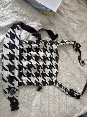 Artipoppe Kleinkindtrage - Schwarz-Weiß Tweed in Baumwolle Zeitlos & Elegant 