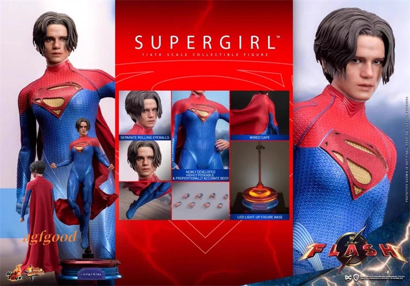 Hot Toys MMS715 The Flash Supergirl 1/6 Figura de Acción Colección EN STOCK Nuevo Foto 3 de 4