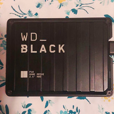 WD_BLACK P10 Game Drive 2.5in Portable External HDD USB, Black