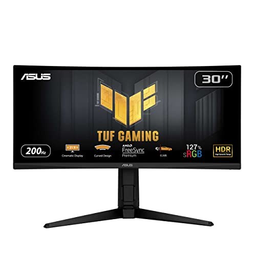 ASUS Curved Ultra Wide Gaming Monitor TUF Gaming VG30VQL1A 29,5 - Bild 1 von 1