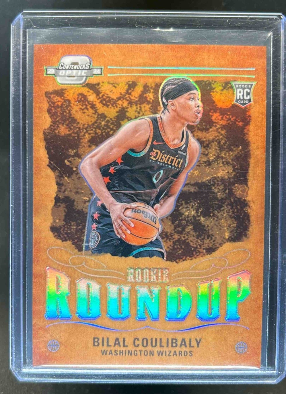 2023-24 Contenders Optic Bilal Coulibaly Rookie Roundup RC #8 Wizards