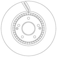 2X TRW Bremsscheiben 298Mm BelÜFtet Vorne Passend FÜR Ssangyong Tivoli XLV |