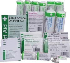 Safety First Aid Group HSE 1-10 Persons First Aid Kit Refill - 54 Pieces