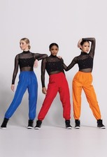 Dance Pre-Owned Pants Weissman AH12549 Small Adult Royal Blue Jazz