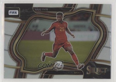 2022-23 Panini Select FIFA Field Level Silver Prizm Ansu Fati #241 11x6