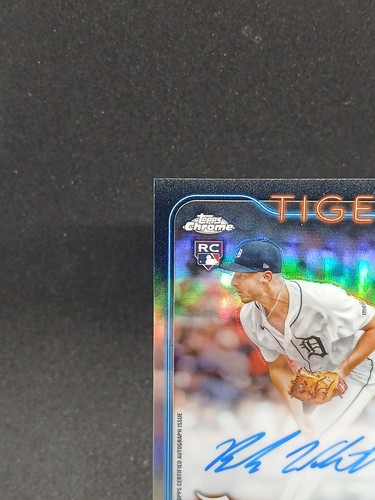 2024 Topps Chrome Brendan White #RA-BW ROOKIE RC Refractor AUTO /499 - Bild 4 von 7