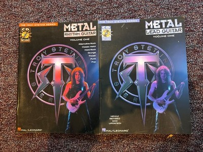 2 Metal Lead Guitar Vol. 1 - Stylistic Method Book Troy Stetina Series NO CD