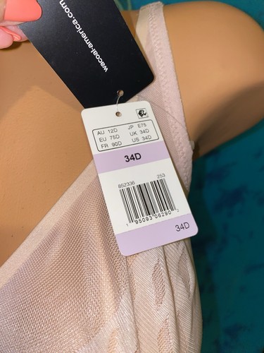 NWT Wacoal 852336 Rose Dust Pink Nude Elevated Allure Seamless Wire Free Bra 34D - Picture 4 of 8
