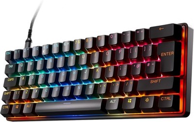 SteelSeries Apex Pro Mini Gen 3 - Gaming Tastatur 60 Prozent - voll einstellbar