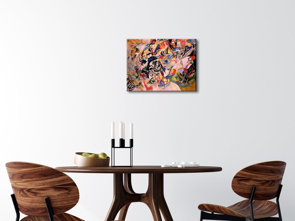 Composition VII De Kandinsky - Reproduction Sur Toile - Tableau Mural