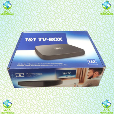 1&1 TV Box Sagemcom DIW387 DIW 387 TV-Box UHD 66557 Netzteil LAN Kabel OVP  