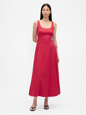 NWT gap Shirred Maxi Dress