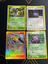 Ex Delta Species Stamped Set Era Mixed Reverse Holo 4 Pokémon Card Lot HP