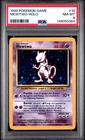 1999 POKEMON BASE SET UNLIMITED #10 MEWTWO-HOLO PSA 8