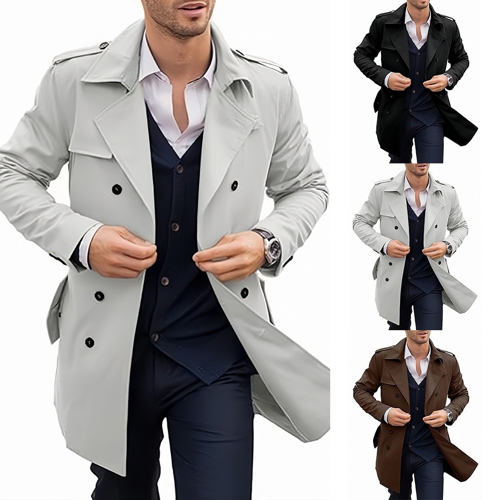 FILA Outwear Giacca Lunga Due File Materiale Leggero Tessuto Poliestere